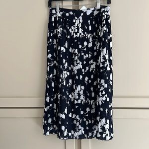 J. Crew Factory Pleated Midi Skirt NWT